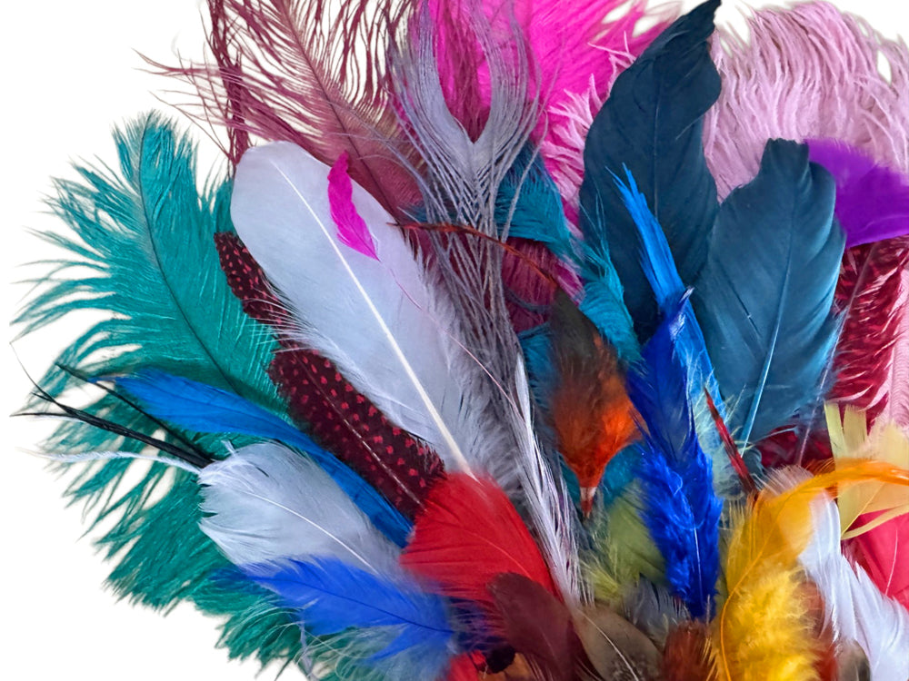 Collection 83 - Mix Random Feather Sample Pack (bulk) | Moonlight Feather
