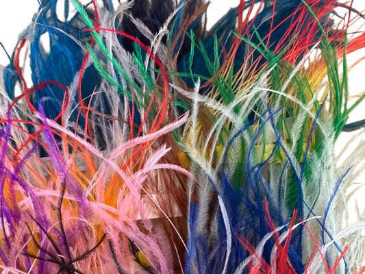 Collection 105 - Mix Random Ostrich Trim Feather Sample Pack (Bulk)
