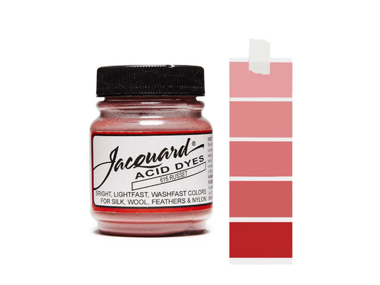 Russet Red Jacquard Acid Dyes - 1/2 Oz