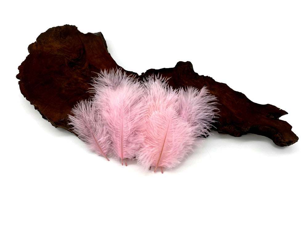 1 Pack - Light Pink Ostrich Small Confetti Feathers 0.3 Oz