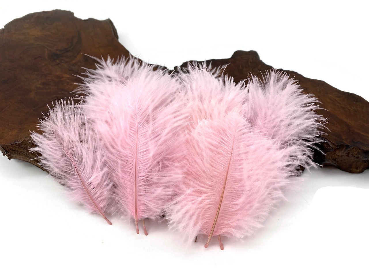 1 Pack - Light Pink Ostrich Small Confetti Feathers 0.3 Oz