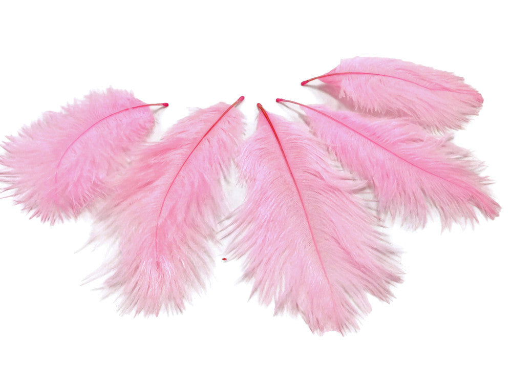 1 Pack - Light Pink Ostrich Small Confetti Feathers 0.3 Oz