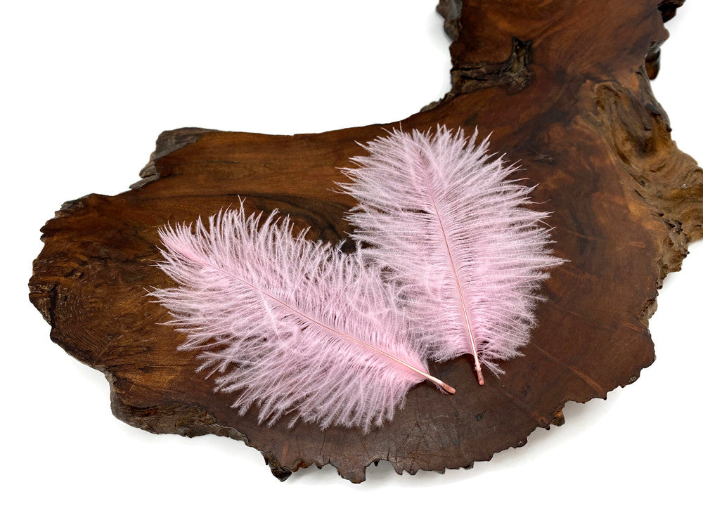 1 Pack - Light Pink Ostrich Small Confetti Feathers 0.3 Oz