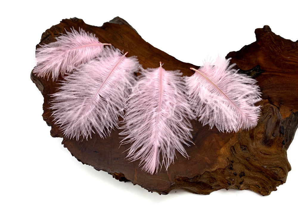 1 Pack - Light Pink Ostrich Small Confetti Feathers 0.3 Oz