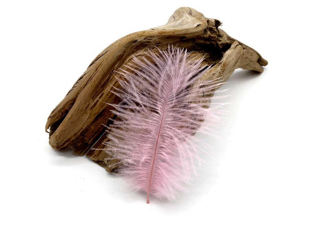 1 Pack - Light Pink Ostrich Small Confetti Feathers 0.3 Oz