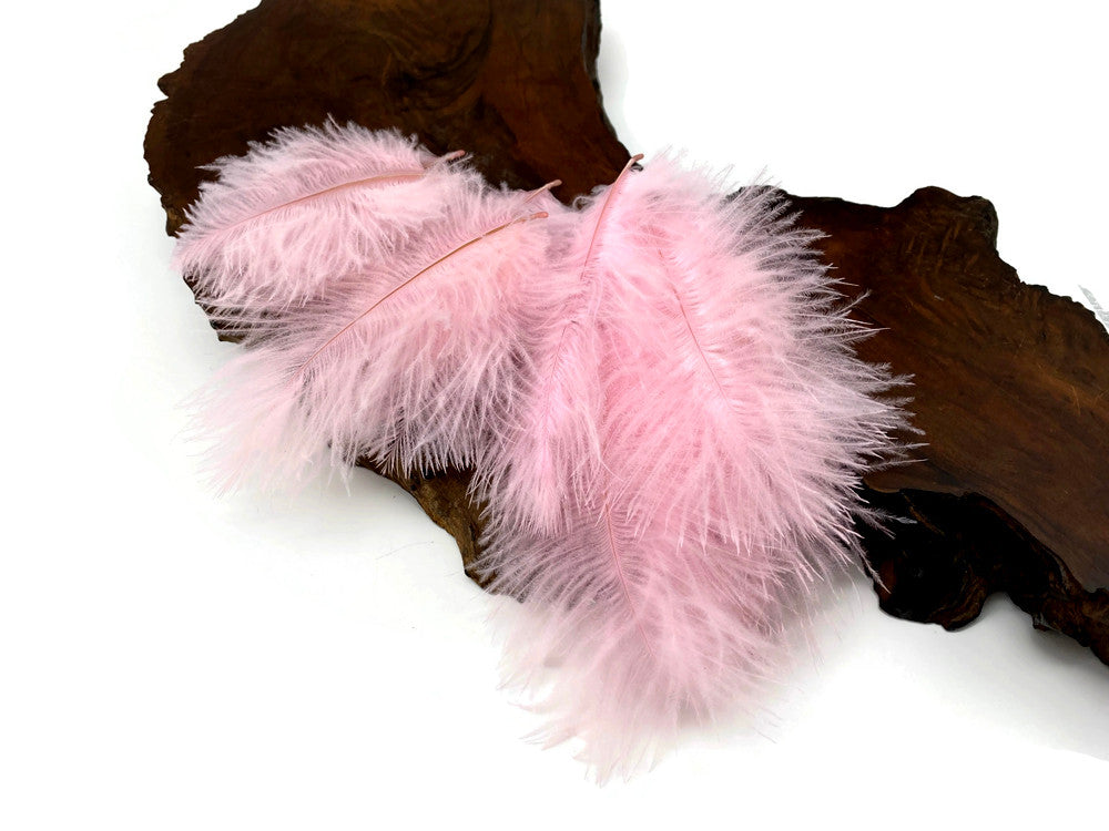 1 Pack - Light Pink Ostrich Small Confetti Feathers 0.3 Oz