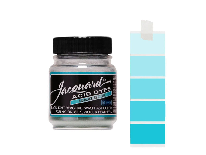 Backlight Blue Jacquard Acid Dyes - 1/2 Oz