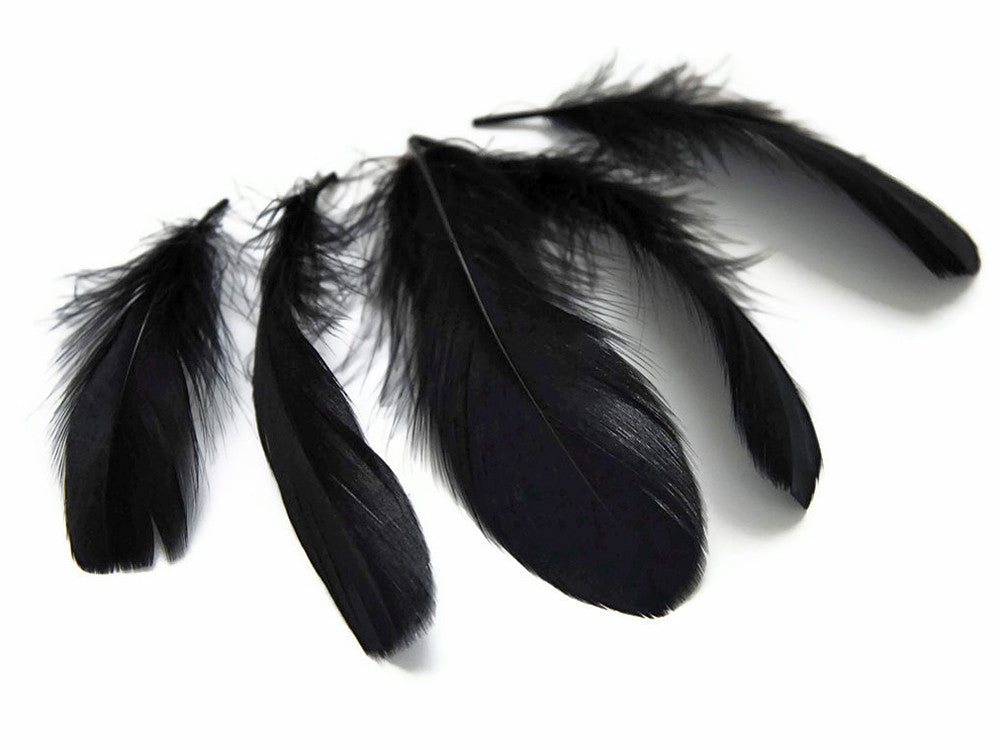 1 Pack - Black Goose Nagoire Loose Feathers - 0.25 Oz.