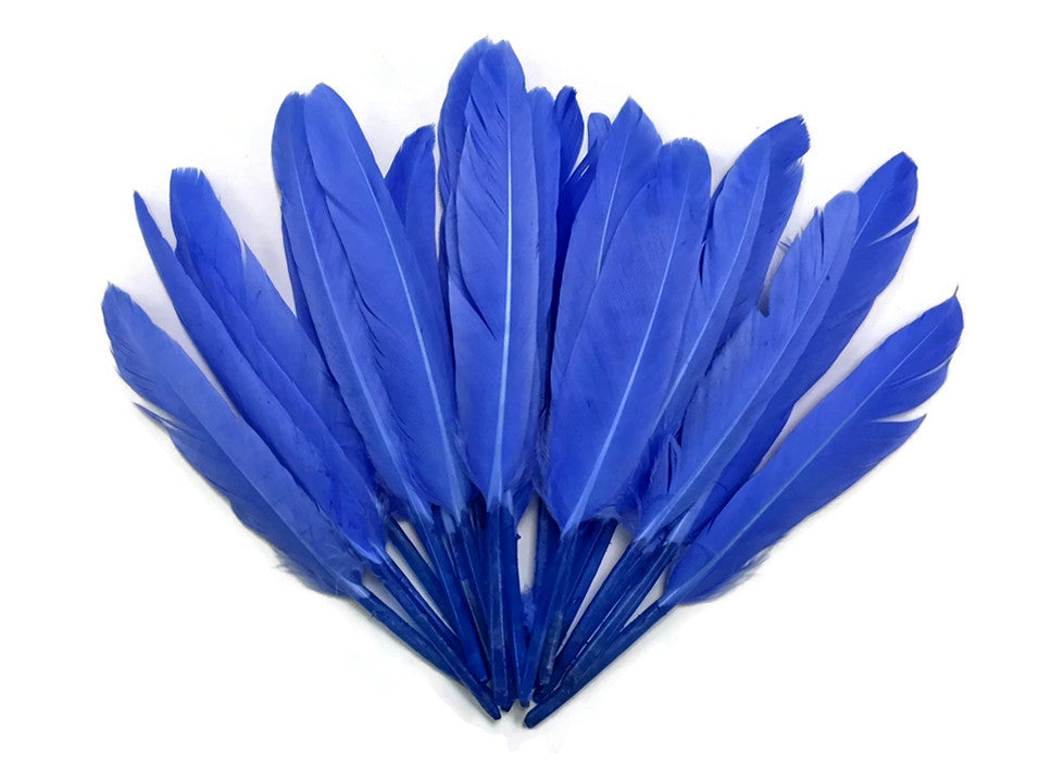 1 Pack - Sky Blue Dyed Duck Cochettes Loose Wing Quill Feather 0.30 Oz.