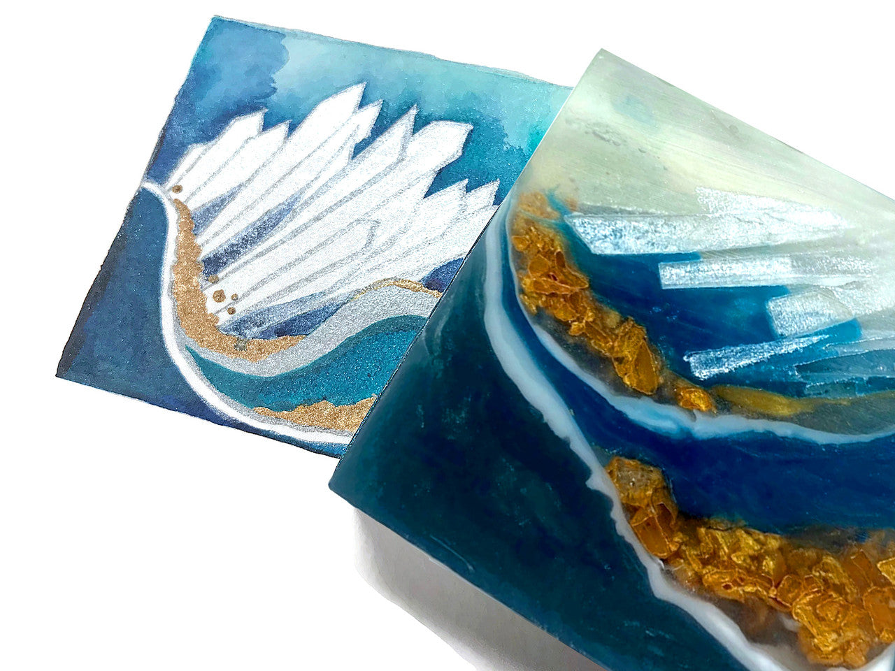 Topaz Blue Agate Soap