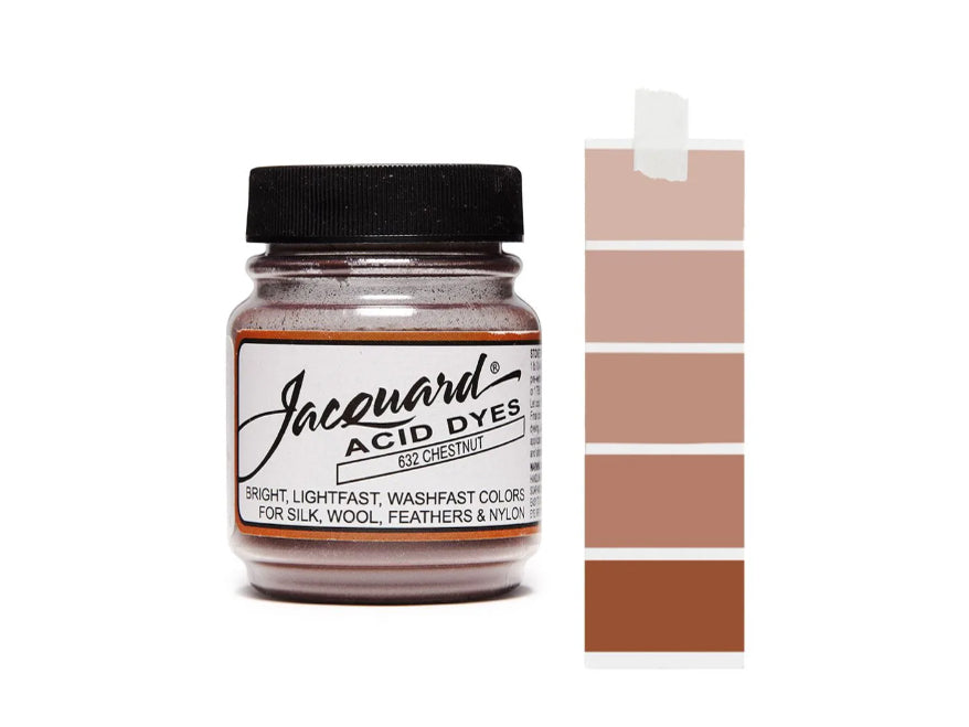 Chestnut Brown Jacquard Acid Dyes - 1/2 Oz