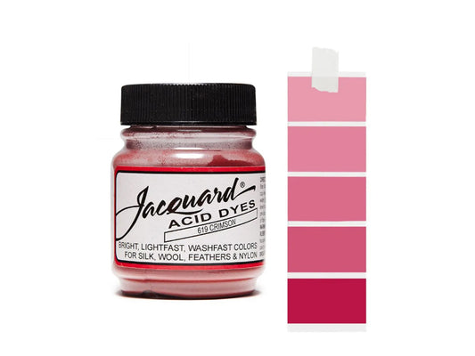 Crimson Jacquard Acid Dyes - 1/2 Oz