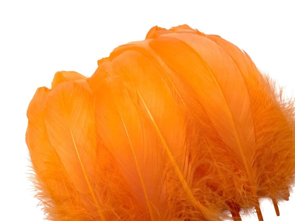 1/4 lbs. - Peach Goose Nagoire Wholesale Feathers (Bulk)