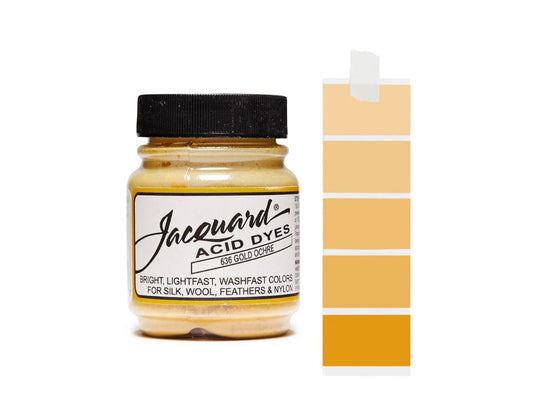 Gold Ochre Jacquard Acid Dyes - 1/2 Oz