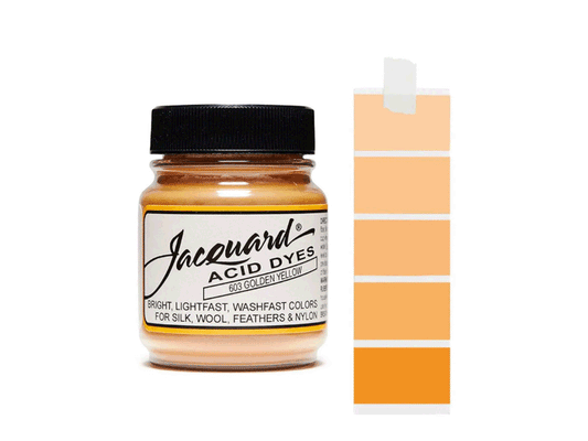 Golden Yellow Jacquard Acid Dyes - 1/2 Oz