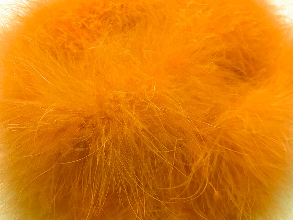 2 Yards - Golden Yellow Turkey Medium Weight Marabou Feather Boa 25 Gram