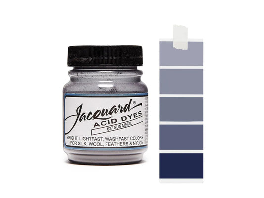 Gun Metal Jacquard Acid Dyes - 1/2 Oz