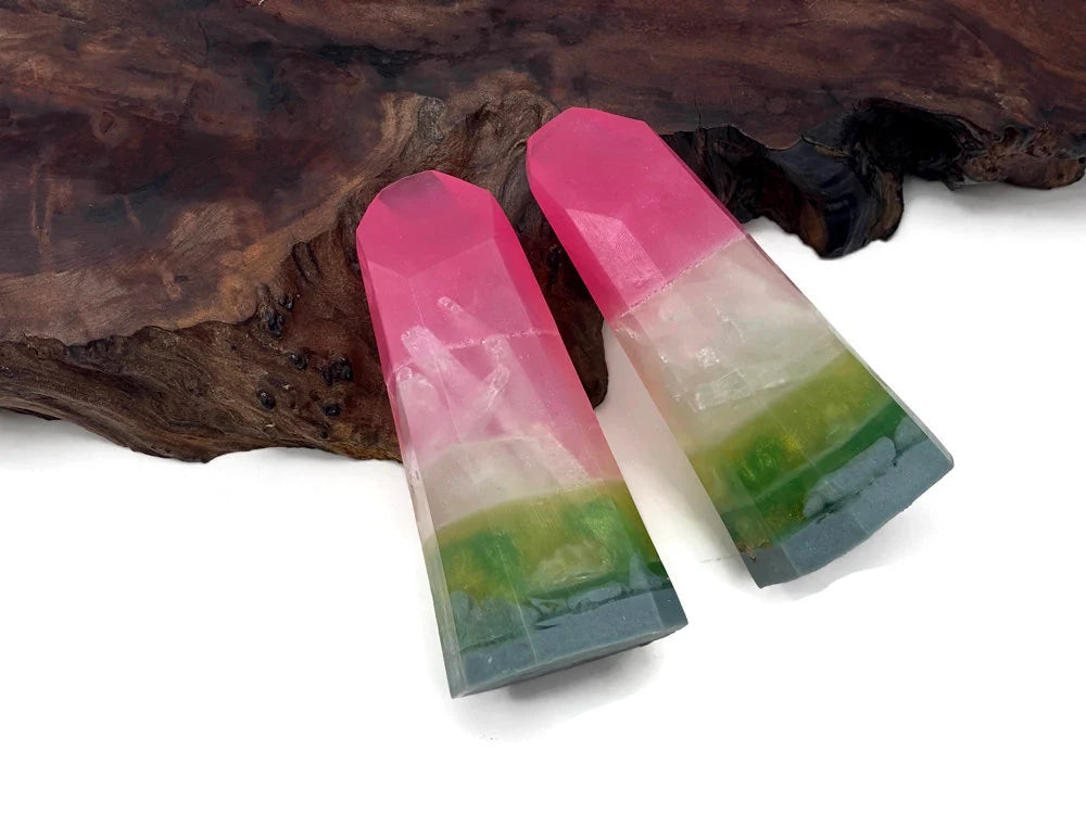 Watermelon Tourmaline Crystal Point