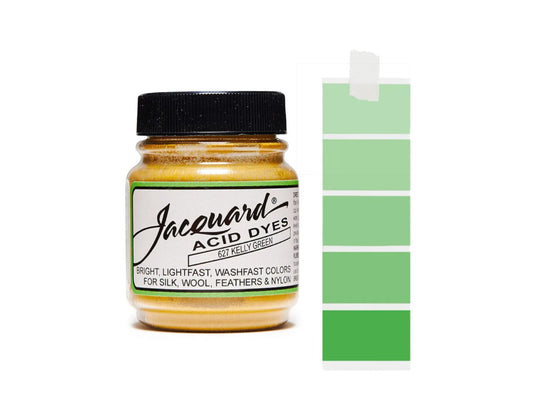 Kelly Green Jacquard Acid Dyes - 1/2 Oz