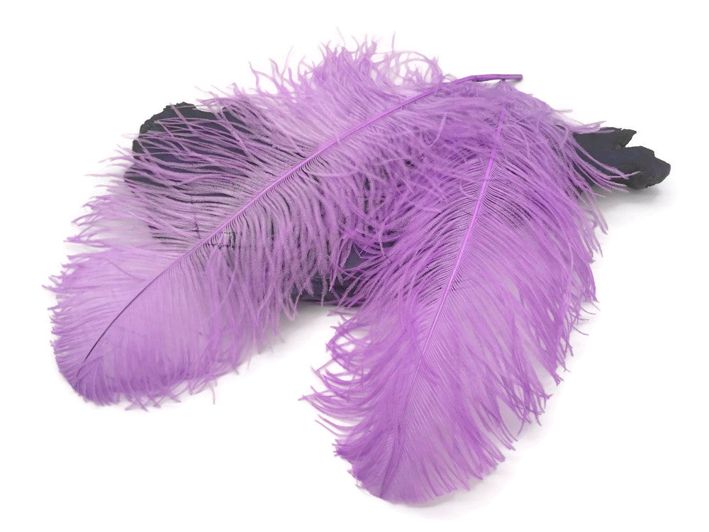 1/2 Lb. - 18-24" Lavender Large Ostrich Wing Plume Wholesale Feathers (Bulk)