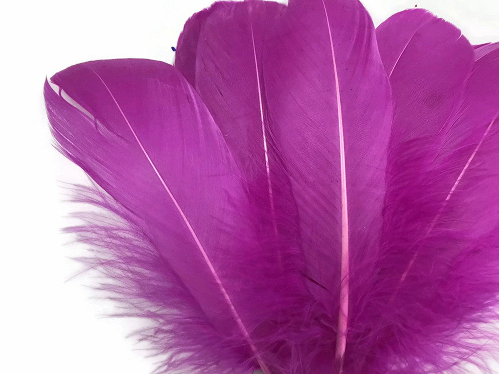 1 Pack - Magenta Goose Nagoire Loose Feather - 0.25 Oz