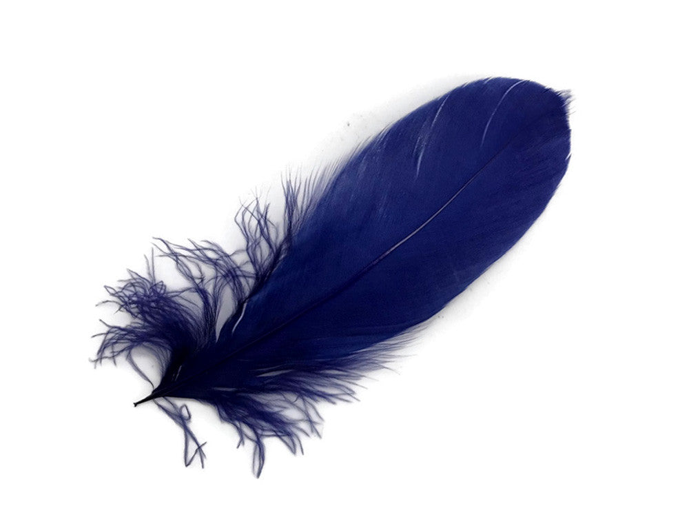 1 Pack - Navy Blue Goose Nagoire Loose Feather - 0.25 Oz