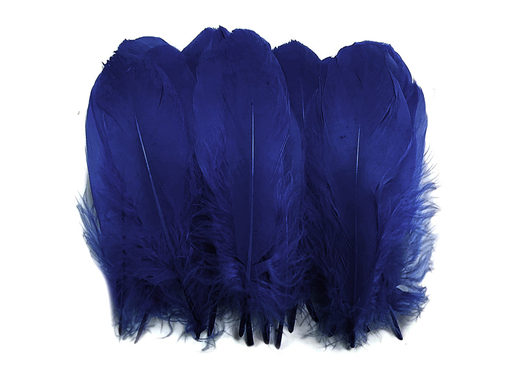 1 Pack - Navy Blue Goose Nagoire Loose Feather - 0.25 Oz