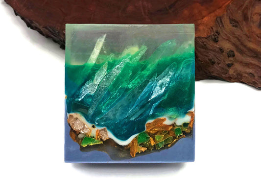 Emerald Crystal Soap