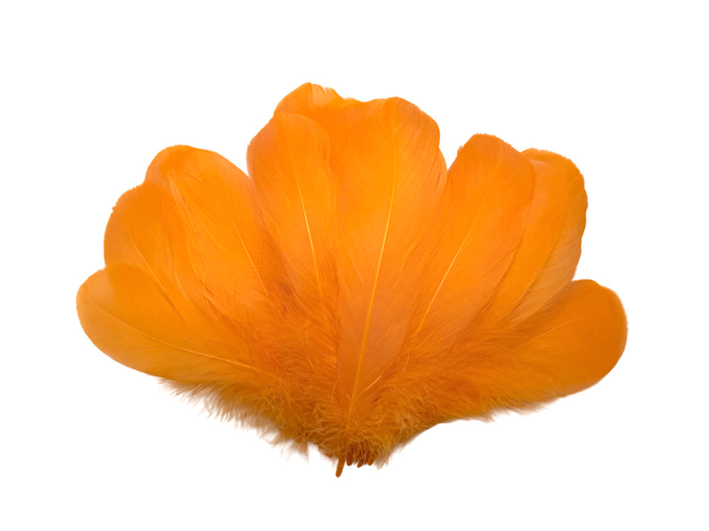 1/4 lbs. - Peach Goose Nagoire Wholesale Feathers (Bulk)