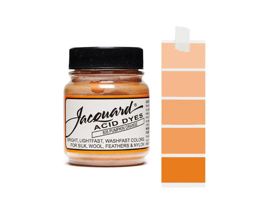 Pumpkin Orange Jacquard Acid Dyes - 1/2 Oz