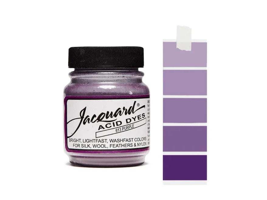 Purple Jacquard Acid Dyes - 1/2 Oz