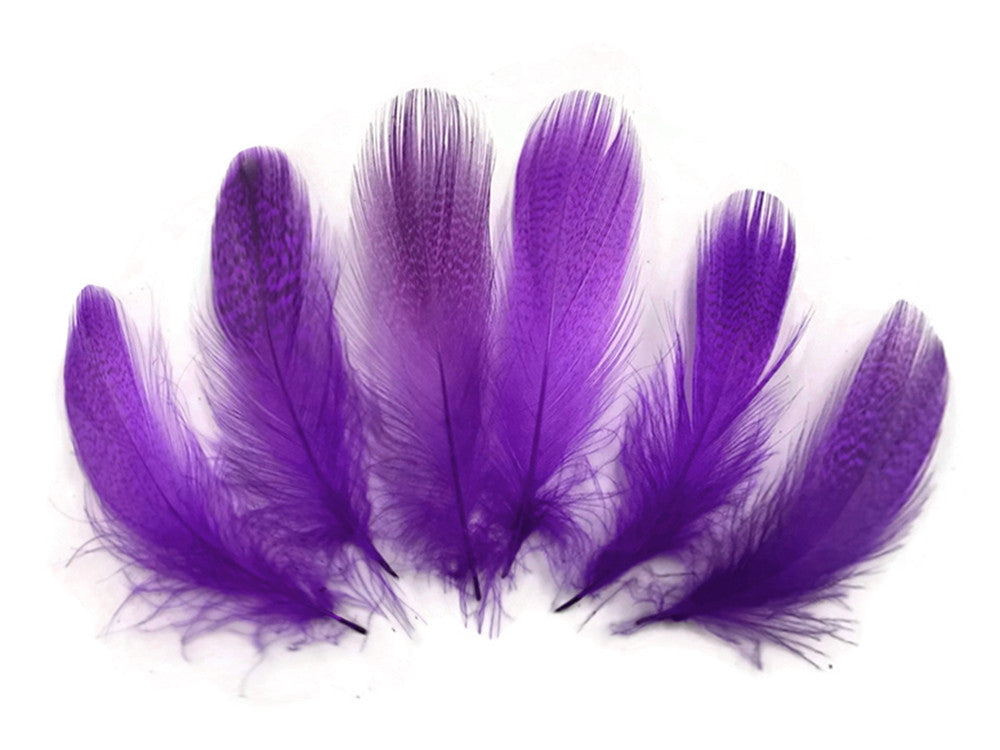 1 Pack - Purple Mallard Duck Flank Feathers 0.10 Oz.