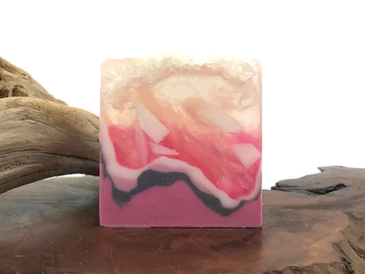 Rose Quartz Crystal Soap