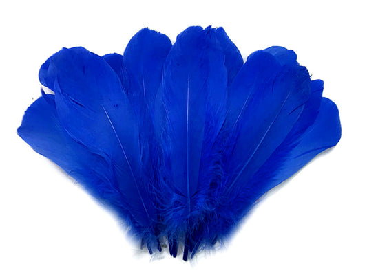 1/4 Lb - Royal Blue Goose Nagoire Wholesale Feathers (Bulk)