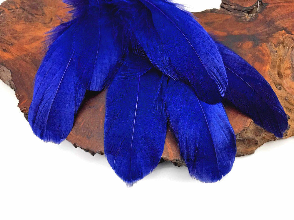 1 Pack - Royal Blue Goose Nagoire Loose Feather - 0.25 Oz