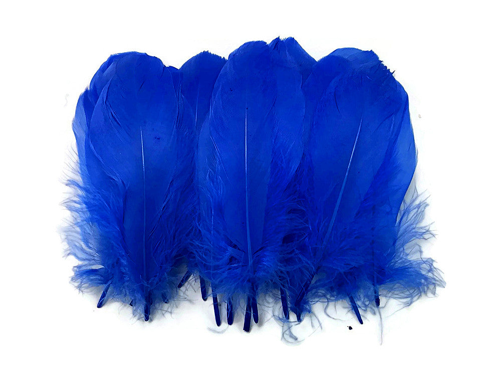 1 Pack - Royal Blue Goose Nagoire Loose Feather - 0.25 Oz