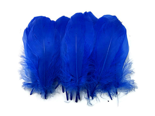 1 Pack - Royal Blue Goose Nagoire Loose Feather - 0.25 Oz