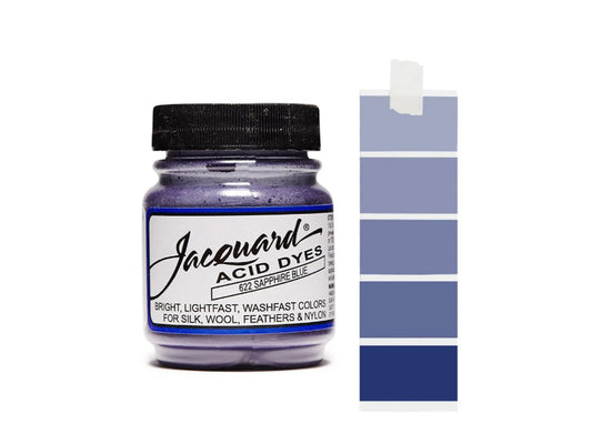 Sapphire Blue Jacquard Acid Dyes - 1/2 Oz