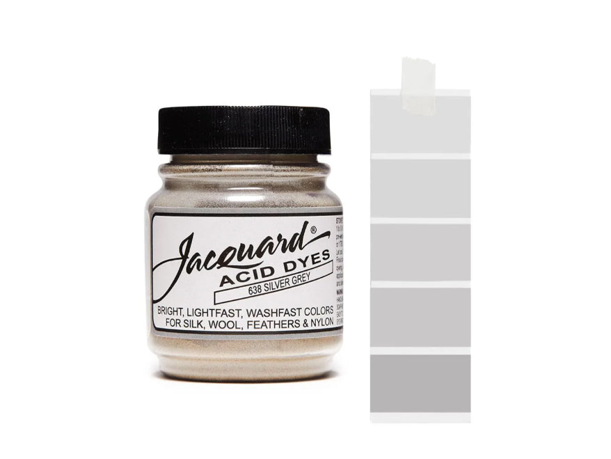 Silver Gray Jacquard Acid Dyes - 1/2 Oz