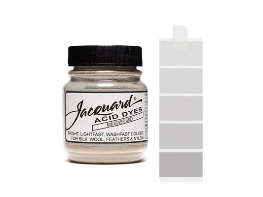 Silver Gray Jacquard Acid Dyes - 1/2 Oz