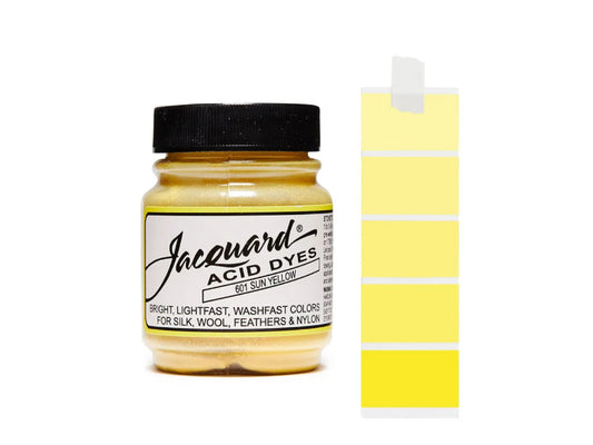 Yellow Sun Jacquard Acid Dyes - 1/2 Oz