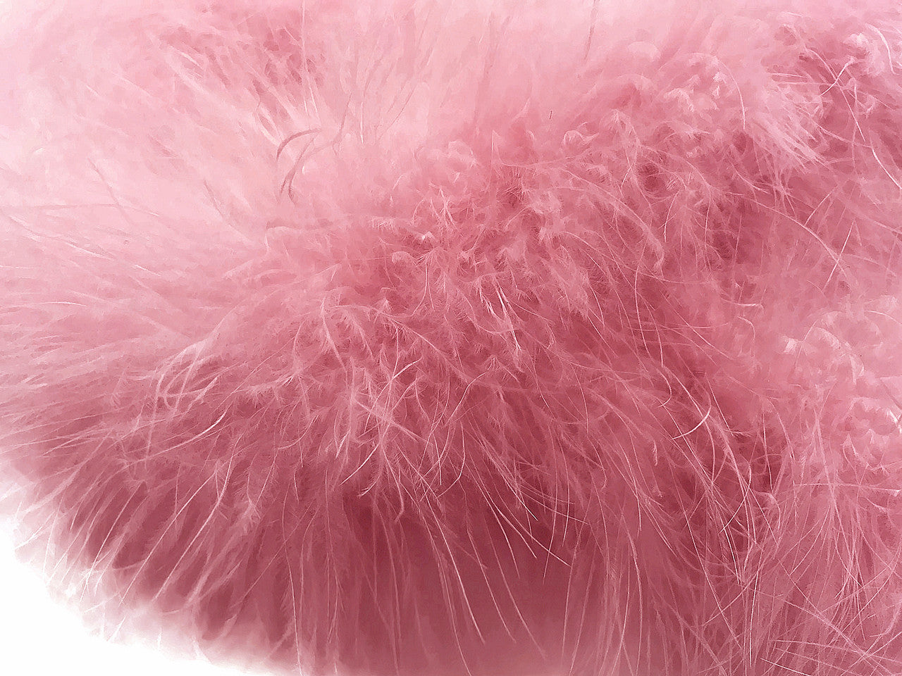 2 Yards - Taupe Turkey Medium Weight Marabou Feather Boa 25 Gram