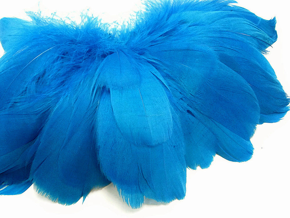 1 Pack - Turquoise Blue Goose Nagoire Loose Feather - 0.25 Oz.