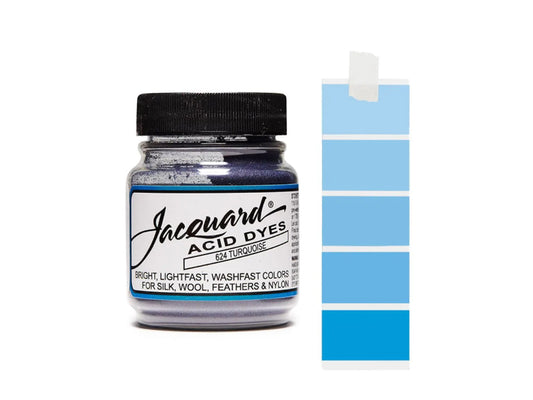 Turquoise Jacquard Acid Dyes - 1/2 Oz