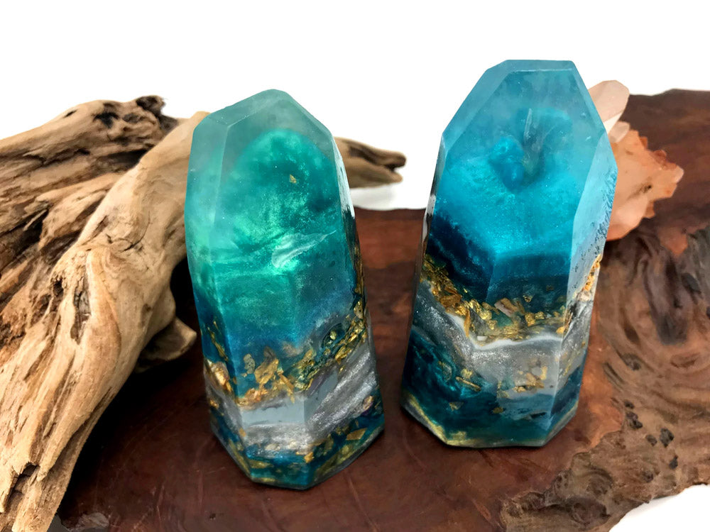 Turquoise Crystal Point