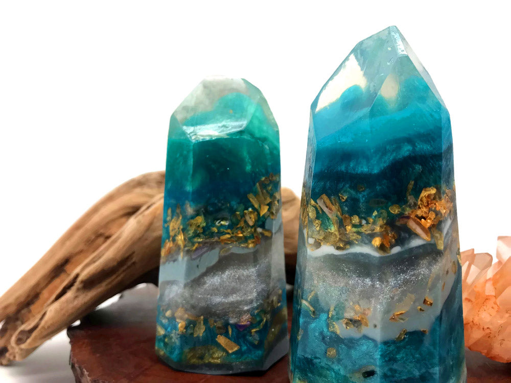 Turquoise Crystal Point